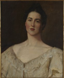 Vznešená modelka od William Merritt Chase