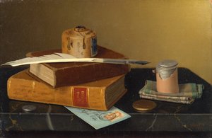 The Bankers Table, 1877. od William Michael Harnett