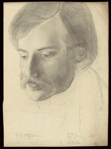 Portrét Fredericka George Stephense, 1853