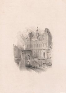 Radnice, Paříž od William Miller