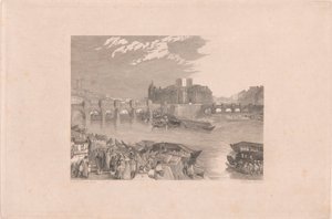 Pont Neuf, Paříž od William Miller