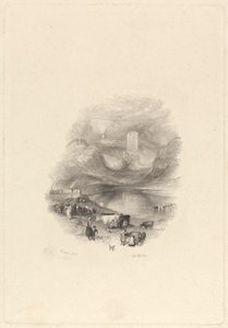 Sandy Knowe, nebo Smailholm Tower od William Miller