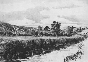 Amersham a řeka Misbourne, 1904.