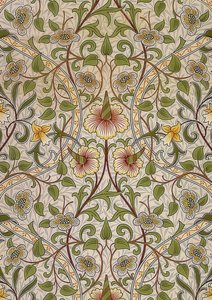 Dekorační látka. 1876-90 od William Morris