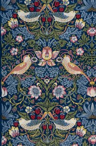 Zloděj jahod. Dekorativní látka, 1883. od William Morris
