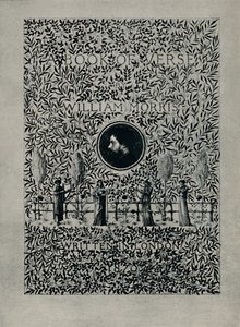 Titulní strana knihy A Book of Verse, William Morris, 1870. od William Morris