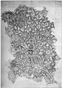 Povlečení se vzorem Trent, 1892 1934. od William Morris