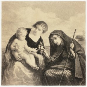 Věštkyně od William Morris Hunt