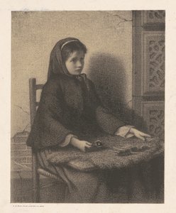 Fialová dívka