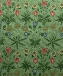Daisy Marguerite, tapeta s blokovým potiskem, 1862. od William Morris Tapestry Works