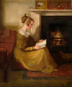 A Fireside Read, c.1825