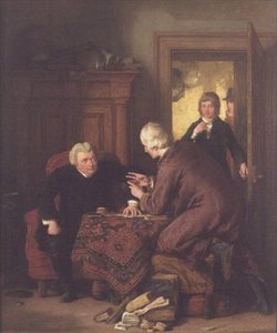 Whistonský spor od William Mulready