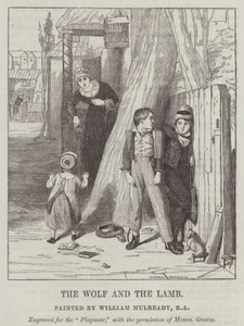 Vlk a Beránek od William Mulready