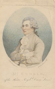 Pane Kemble, z Theatre Royal, Drury Lane od William Nelson Gardiner