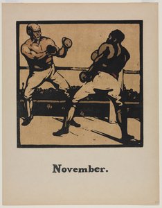 Almanach dvanácti sportů: Box od William Nicholson
