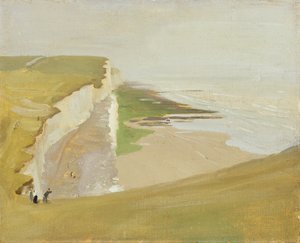 Cliffs at Rottingdean (olej na plátně na millboard) od William Nicholson