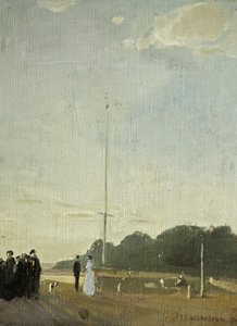 Hampstead Heath, Flagstaff od William Nicholson