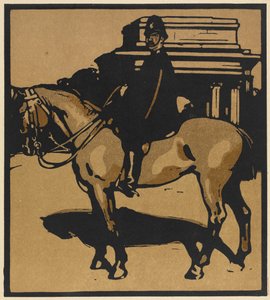 Londýn Typy: Policista (Constitution Hill) od William Nicholson