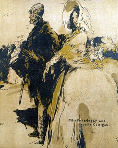 Slečna Fotheringay a kapitán Costigan, ilustrace z 