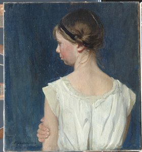 Nancy v profilu od William Nicholson