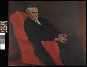 Portrét Dr. A.C. Bensona od William Nicholson