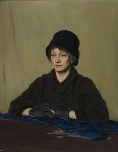 Dívka s odřenou rukavicí od William Nicholson