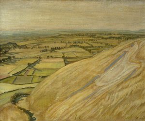 Bílý kůň (olej na desce) od William Nicholson
