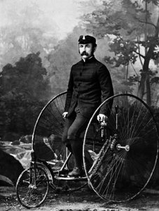 Kanadský faktor na tricylu od Nottmana kolem roku 1890. od William Notman