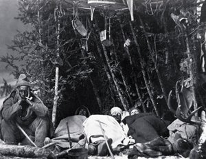 Life of the Trapper in Canada, foto Nottman, circa 1890.
