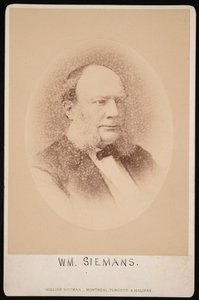 Portrét Carla Wilhelma Siemense 1823-1883, před rokem 1876.