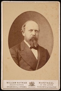 Portrét Othniela Charlese Marshe 1831-1879, cca 1875. od William Notman