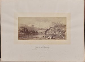 Pohled na Saguenay od William Notman
