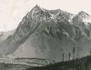 Skalnaté hory: Chancellor Peak, Leanchoil, Kanada, 1895.