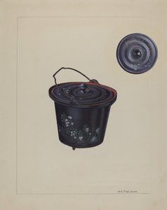 Dětská železná konvice, c. 1937. od William O. Fletcher
