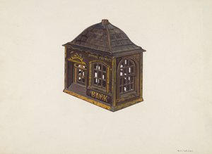 Domácí spořitelna, c. 1940. od William O. Fletcher