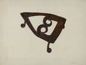 Železná trojnožka, c. 1939. od William O. Fletcher