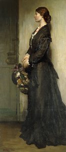 Dáma v černém, 1901 od William Orpen