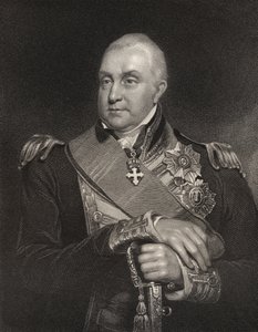 Admirál Edward Pellew, vyrytý William Holly (1807-71) z 