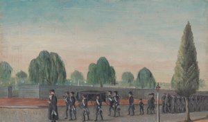 Smuteční průvod dospělých, 70. léta 19. století. od William P. Chappel