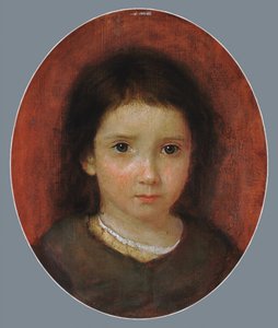 Dcera Williama Page Možná Anne Page, ca. 1837-38.