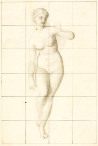 Venuše vede Eneáše a Trójany k latinskému pobřeží (studie o Venuši) od William Page