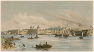 Greenwich a Dreadnaught, c 1840 od William Parrott