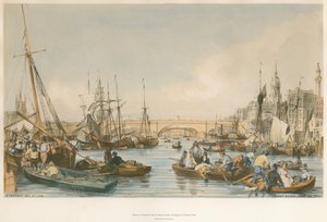 Londýnský most, od bazénu od William Parrott