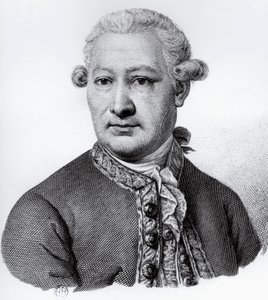 Portrét Giovanni Alessandro Brambilla (1728-1800), baron z Carpiano, italský anatom, patolog a lékař, rytina od Nicolas Toussaint Charlet