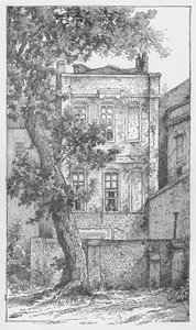 Miltonův dům v Petty France, c1897