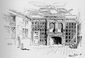 Hvězdná komnata. Zbořen v roce 1834, c1897