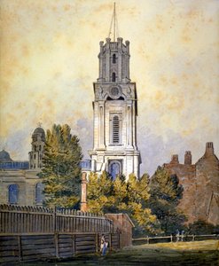 Kostel svatého Jiří na východě, Stepney, Londýn, c1815 od William Pearson