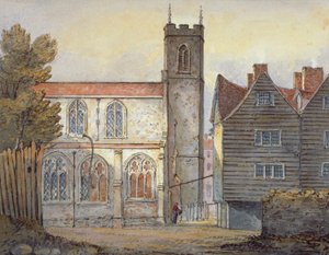 Kostel Svaté Kateřiny u věže, Stepney, Londýn, 1815 od William Pearson