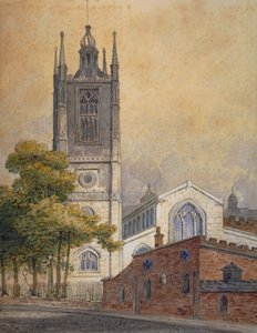 Kostel St Margaret, Westminster, Londýn, c1810