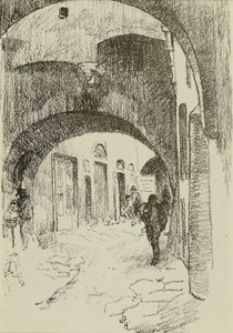 Oblouky, Via Strozzi od William Penhallow Henderson